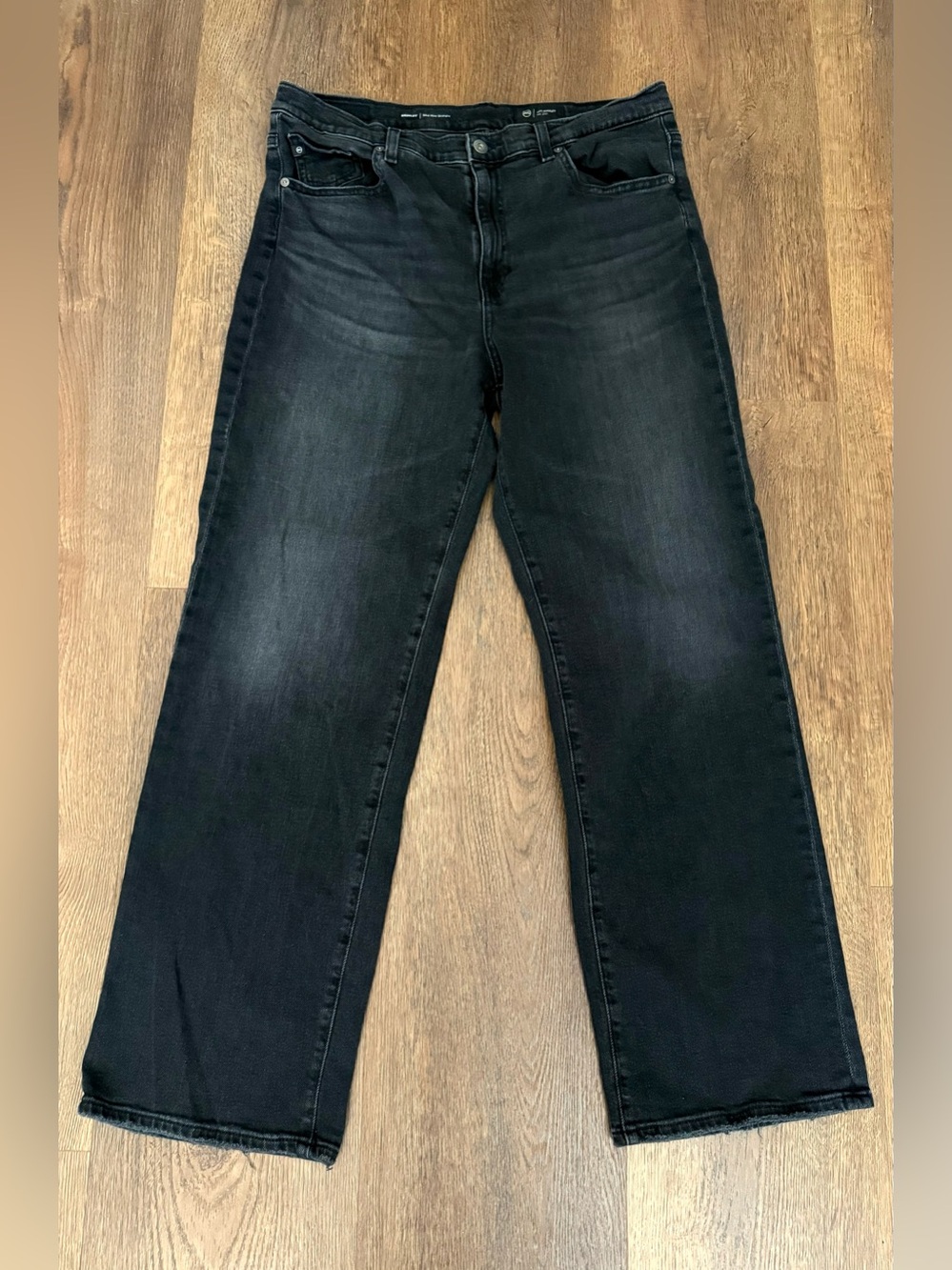 AG Brinley Mid Rise Straight Jeans